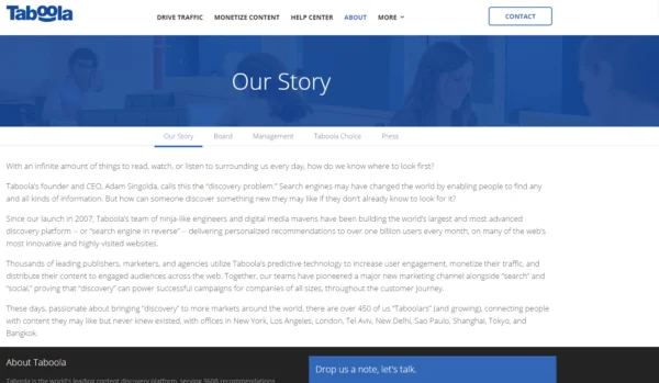 Sobre Taboola