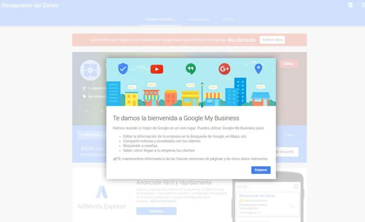 Nueva pagina web gratis